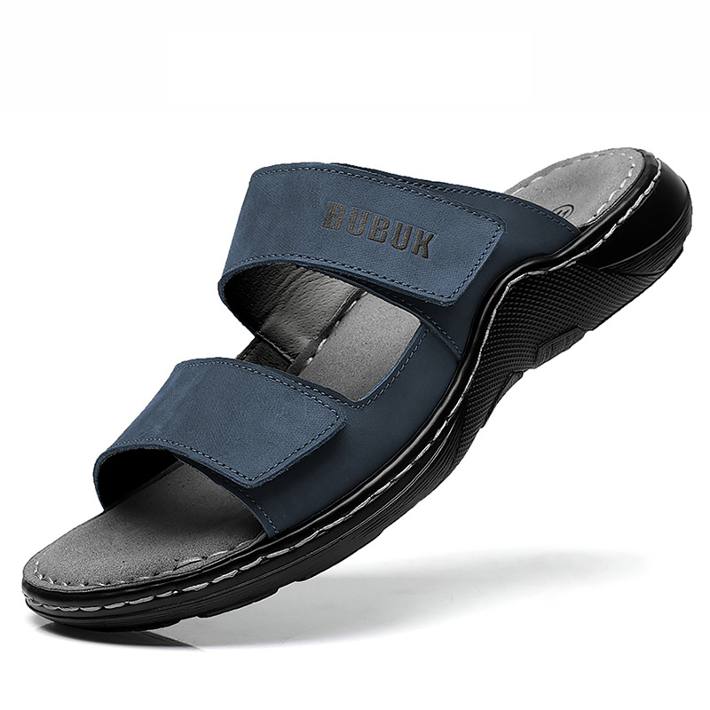 Men'S Shoes Hey Dude - صنادل رياضية للرجال من جلد البقر
