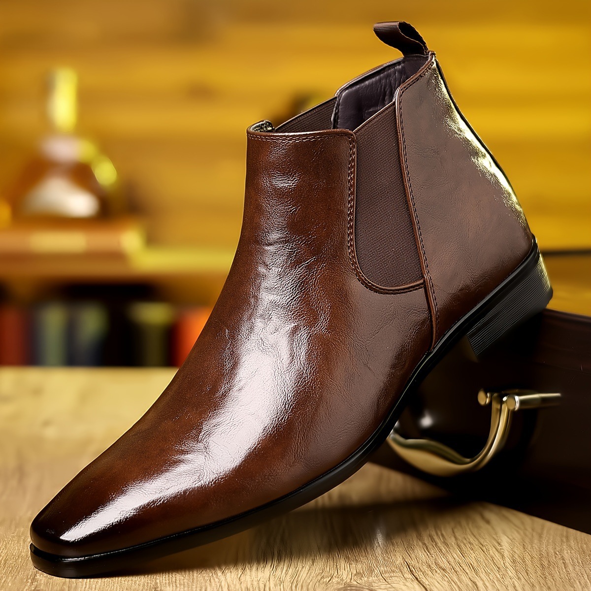 Men'S Shoes Hey Dude - أحذية تشيلسي، أحذية جلدية، أحذية خريفية