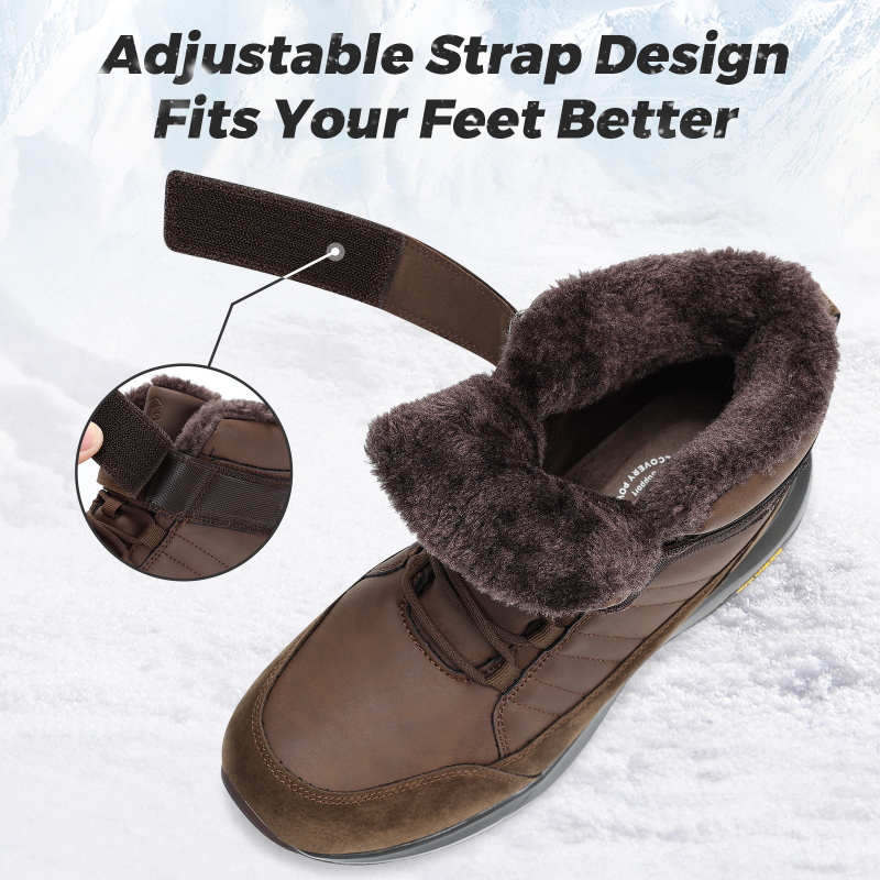 أحذية فيت فيل الشتوية للرجال ب - مراجعة Men'S Shoes Water Resistant وسعره