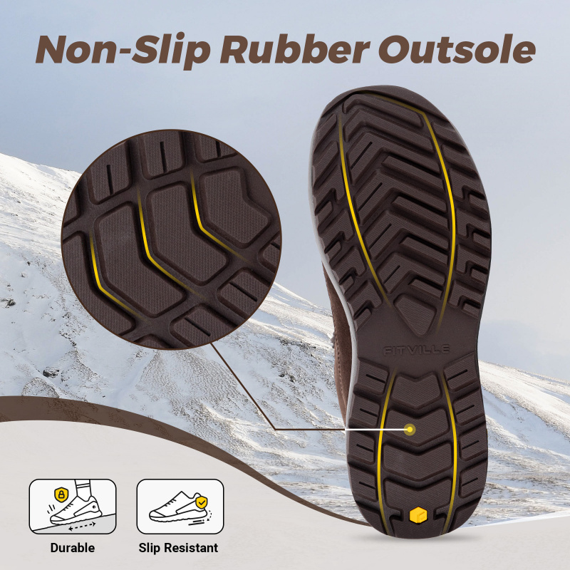 أحذية فيت فيل الشتوية للرجال ب - مراجعة Men'S Shoes Water Resistant وسعره
