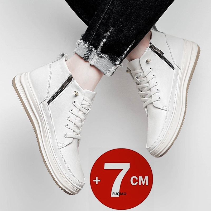 أحذية رجالية عالية الرقبة لزيا - مراجعة Men'S Shoes With Height Increase وسعره