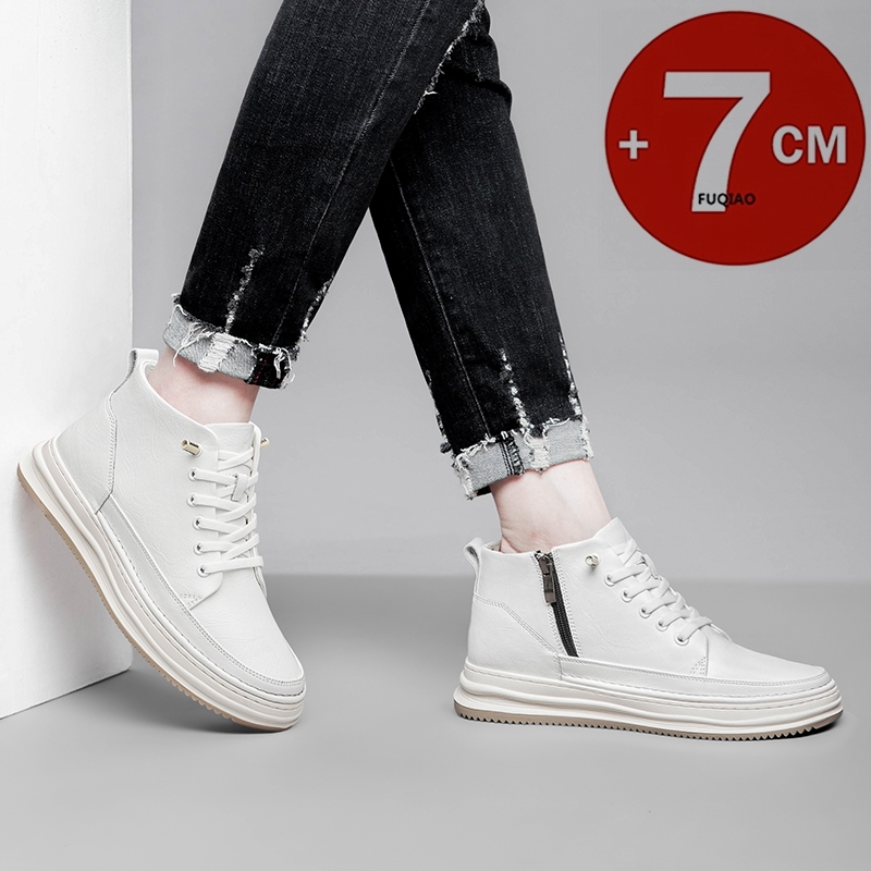 أحذية رجالية عالية الرقبة لزيا - مراجعة Men'S Shoes With Height Increase وسعره