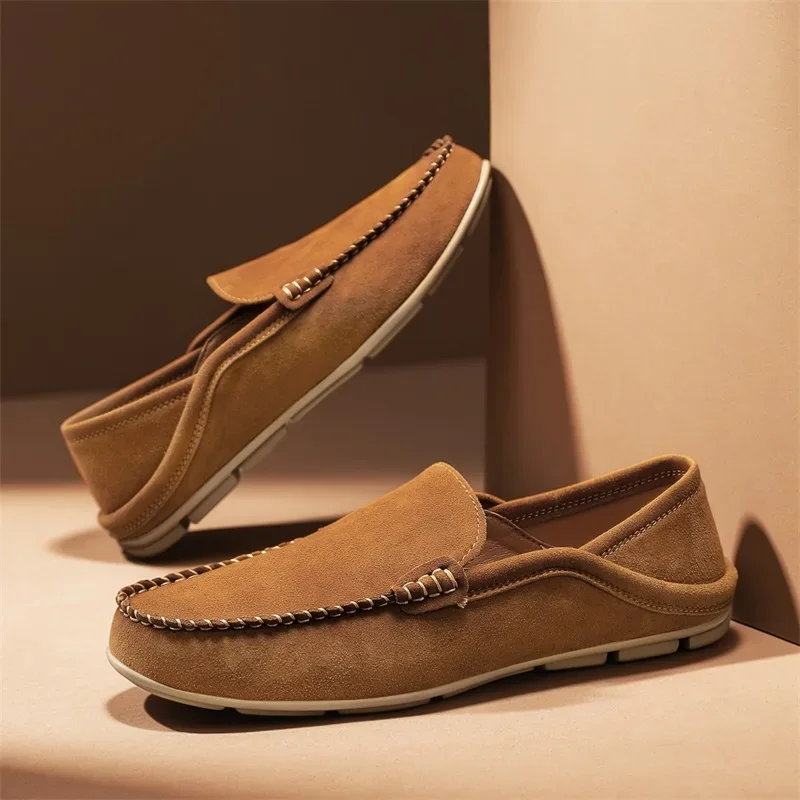 أحذية رجالية عصرية من جلد الشم - مراجعة Men'S Shoes Hey Dude وسعره